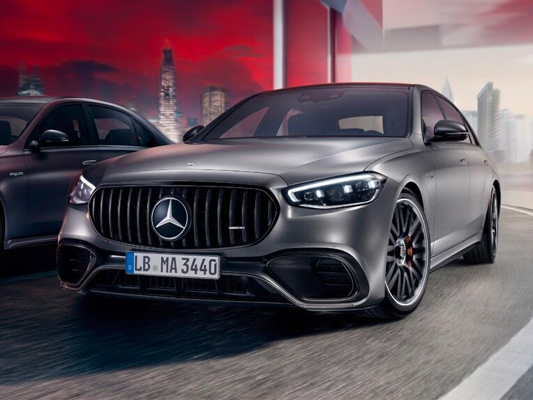 Une représentation de la Mercedes-AMG Classe S.