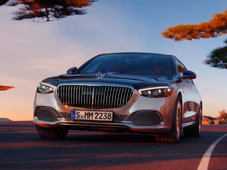 Une représentation de la Mercedes-Maybach Classe S.