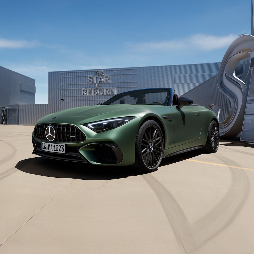 Les options MANUFAKTUR pour le SL Roadster de Mercedes-AMG.
