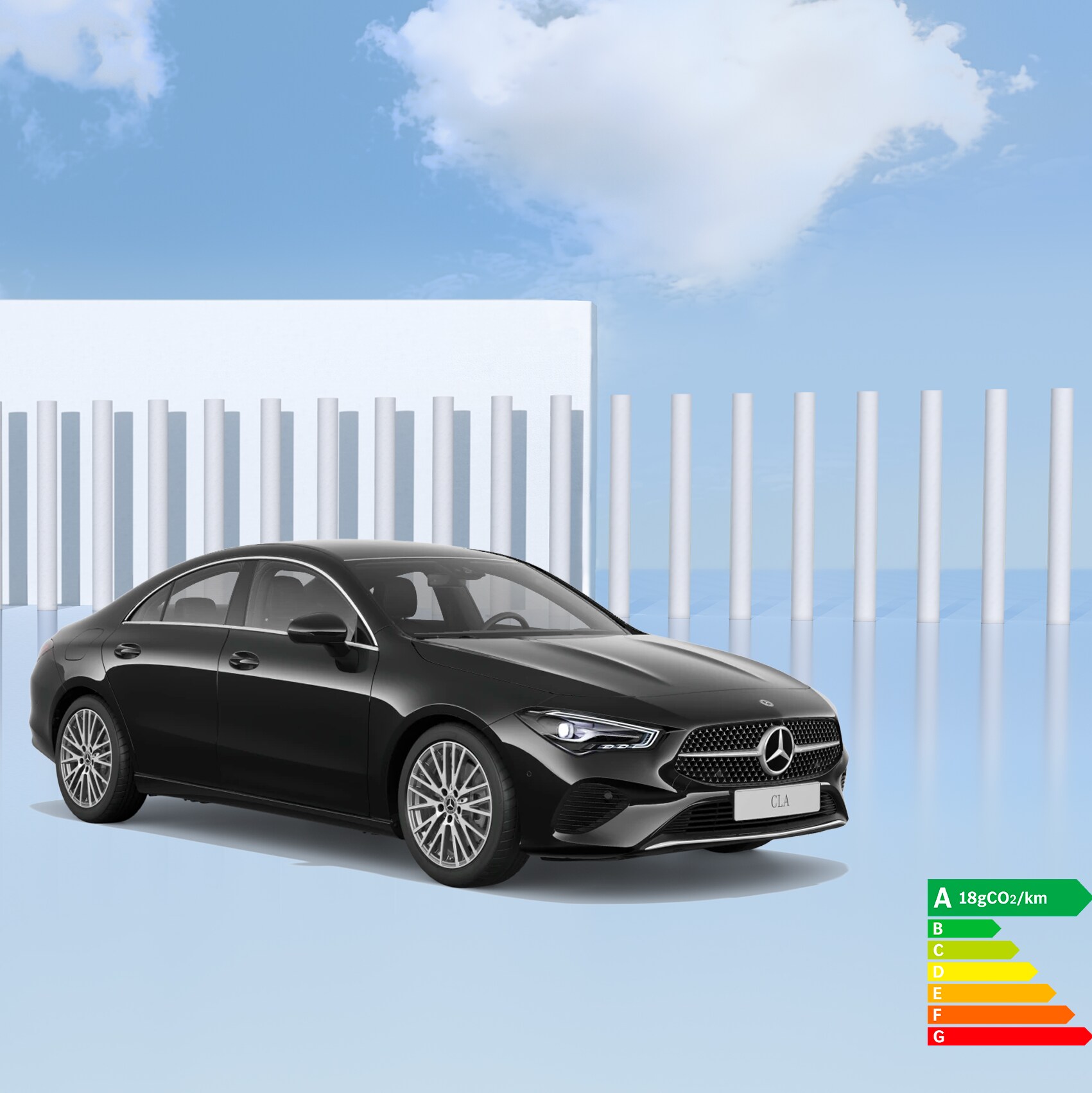 Nouveau CLA Coupé Business Line. 