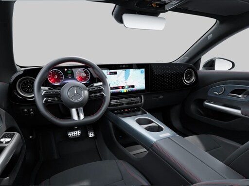 La Progressive Line dans la CLA entièrement électrique de Mercedes-Benz.