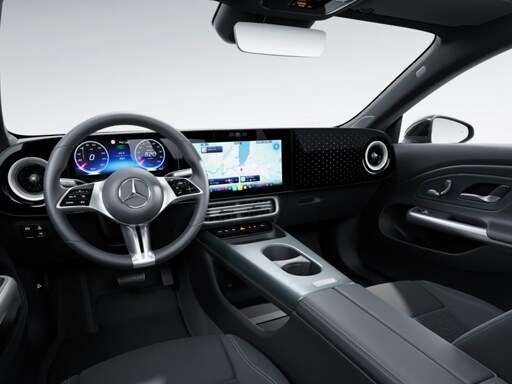 La Progressive Line dans la CLA entièrement électrique de Mercedes-Benz.
