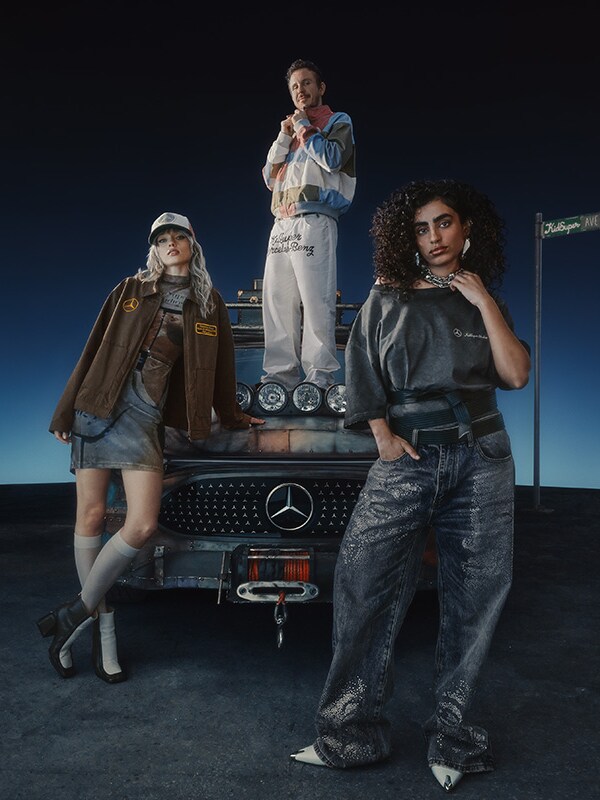 Collaboration Mercedes-Benz x KidSuper