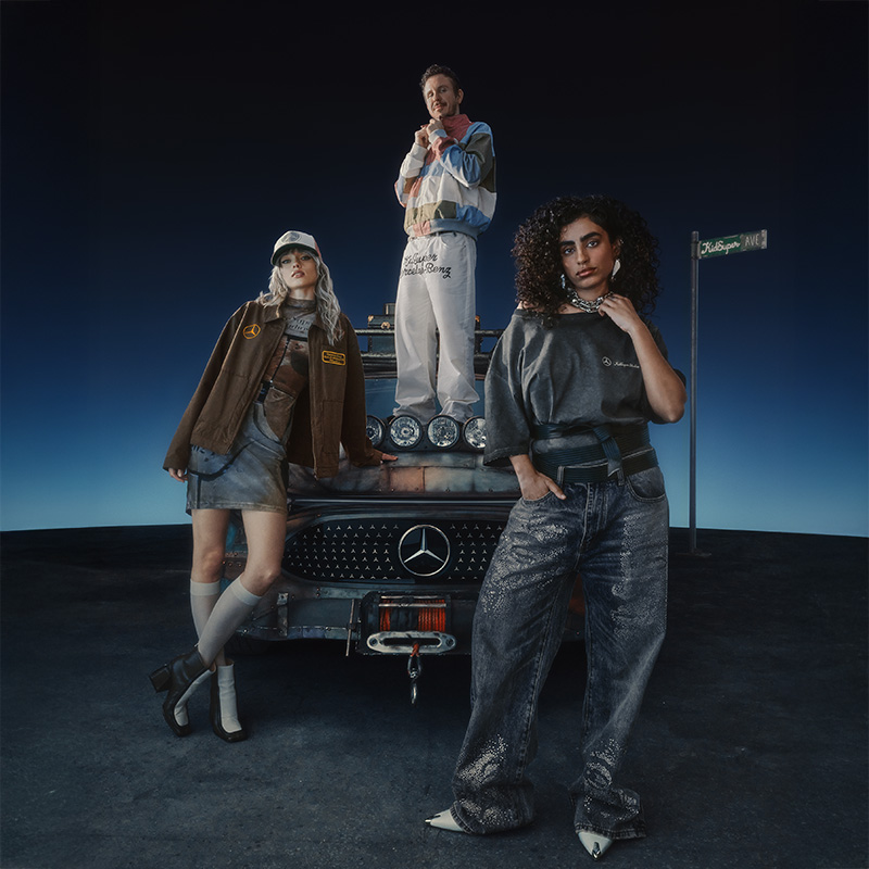 Collaboration Mercedes-Benz x KidSuper Collaboration Mercedes-Benz x KidSuper