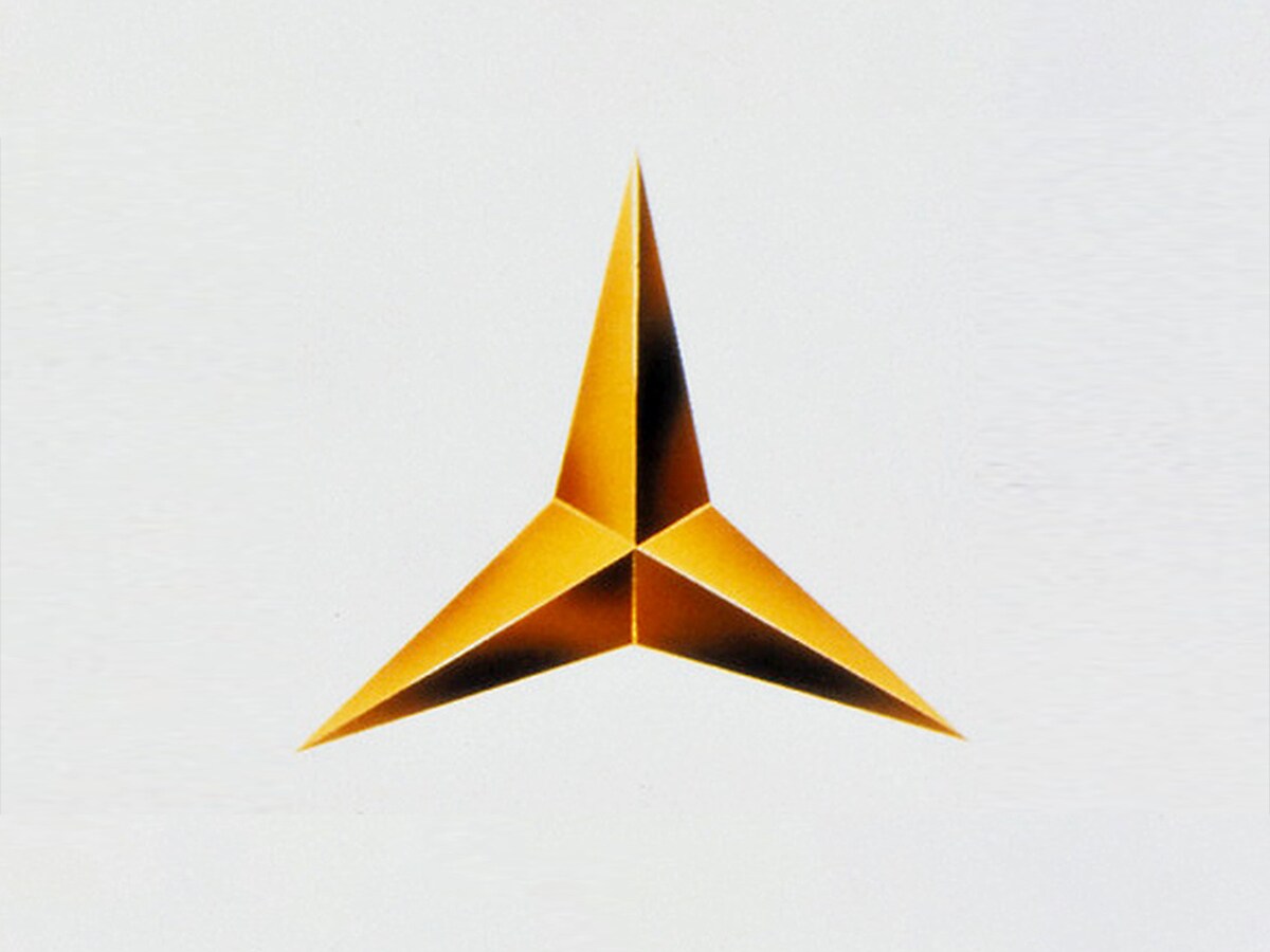 L'étoile Mercedes est déposée comme marque.