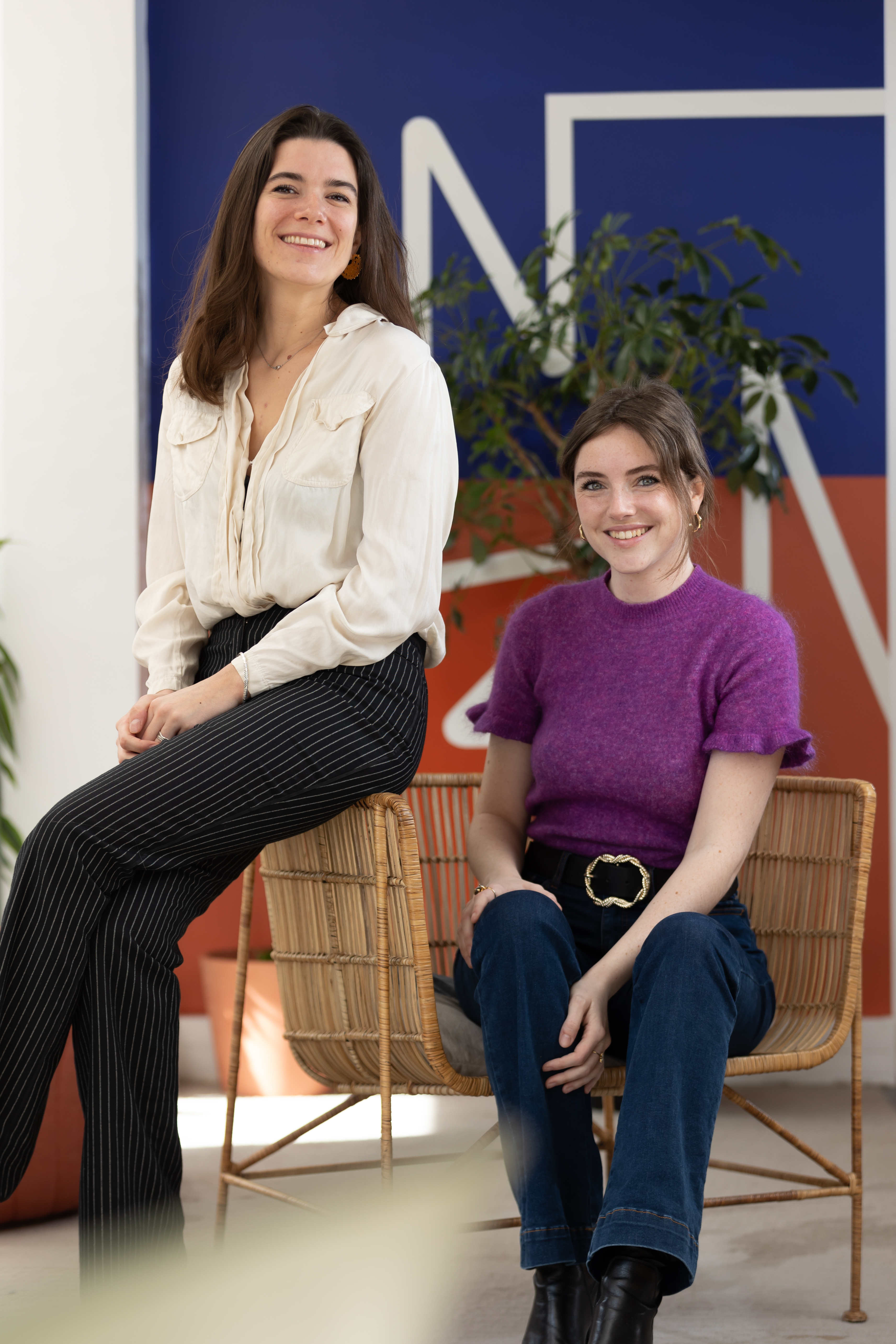 Portrait Lauréates - Julie Zimmermann et Léa Egger Portrait Lauréates - Julie Zimmermann et Léa Egger