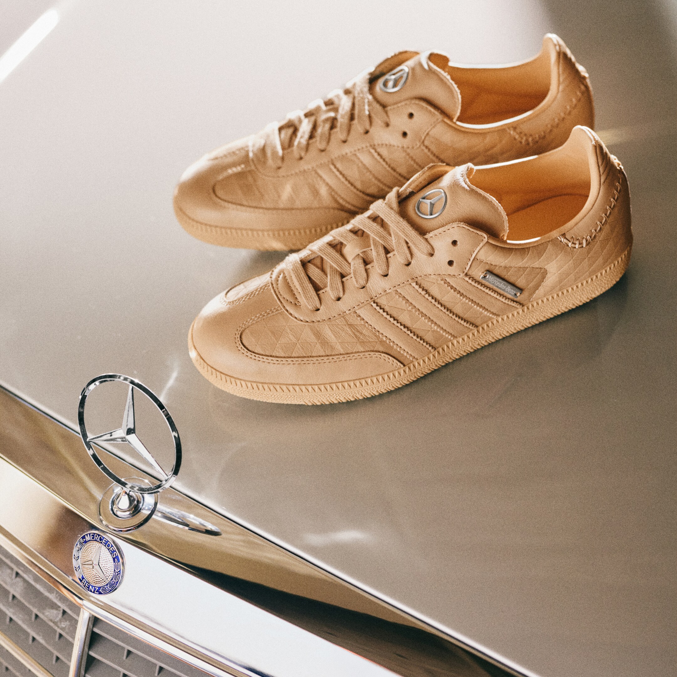 Adidas Samba OG x Mercedes-Benz.