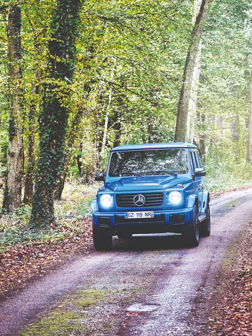 Classe G 580  électrique, le bruit du silence