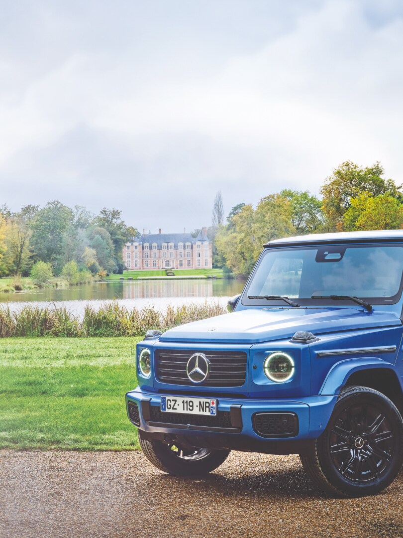 Classe G 580  électrique, le bruit du silence