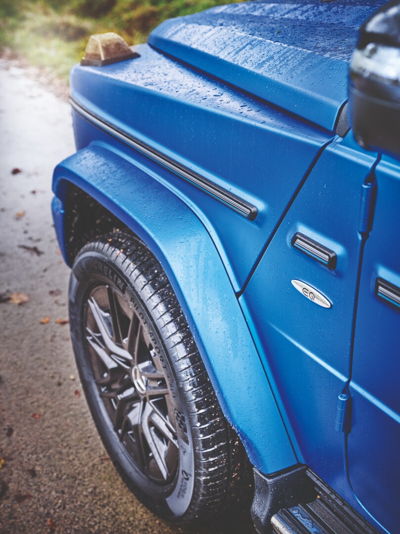 Classe G 580  électrique, le bruit du silence