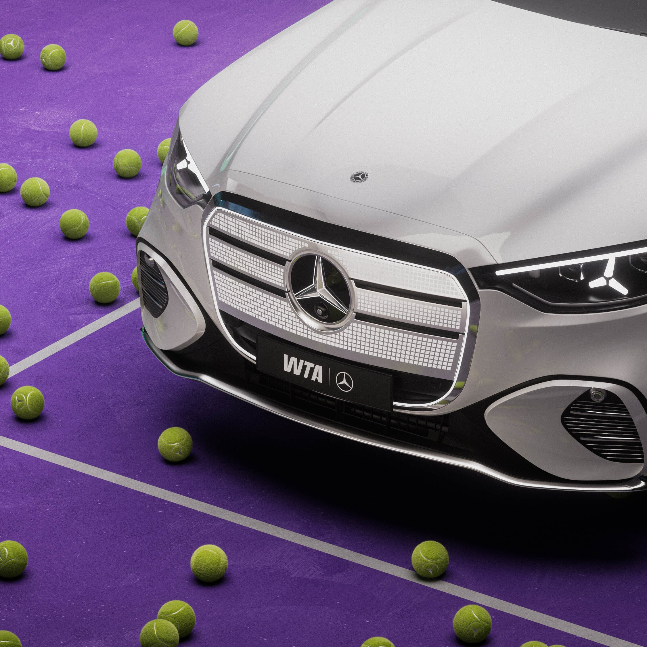 Mercedes-Benz et la WTA annoncent un partenariat à long terme