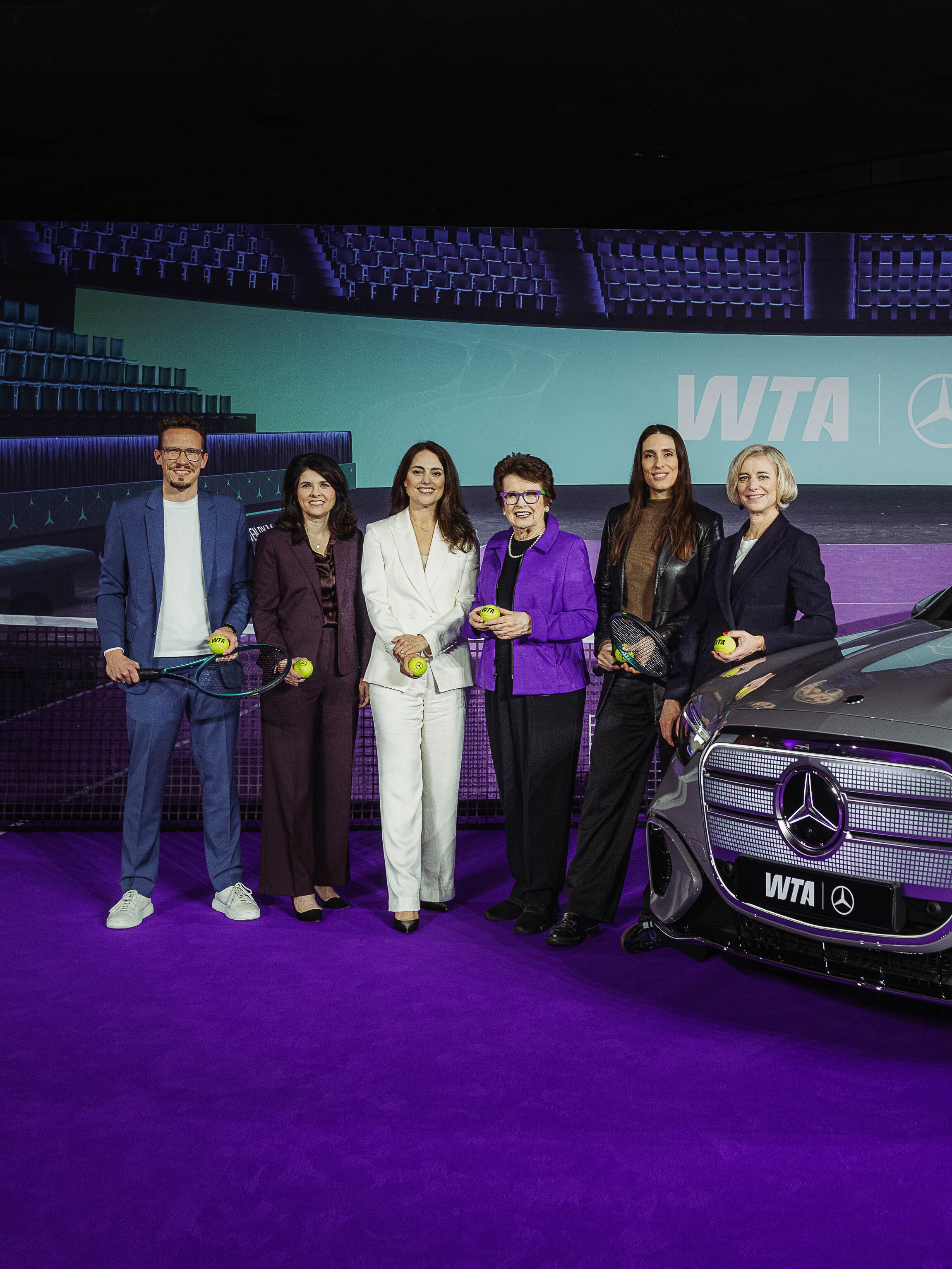 Mercedes-Benz et la WTA