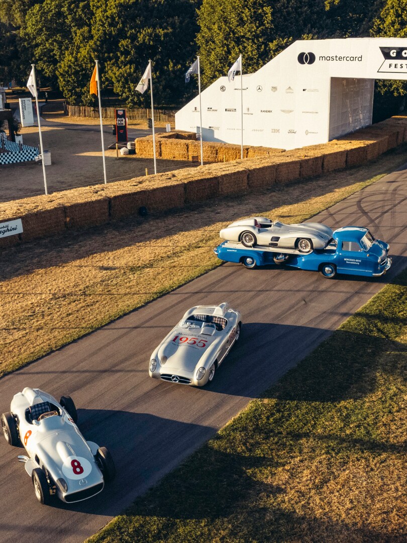 Mercedes-Benz fête 75 ans de F1 à Goodwood