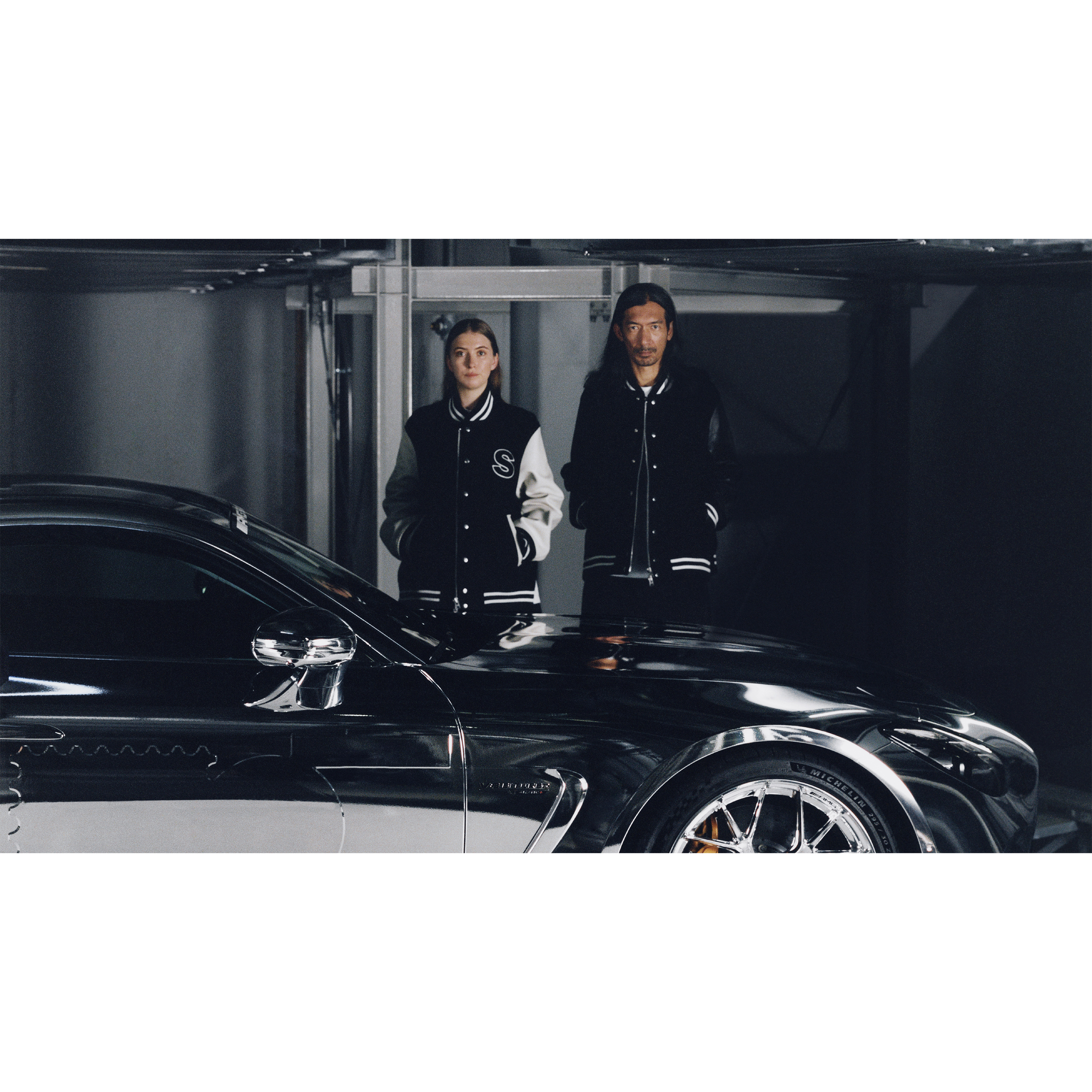 Collaboration Mercedes-AMG x sacai Collaboration Mercedes-AMG x sacai