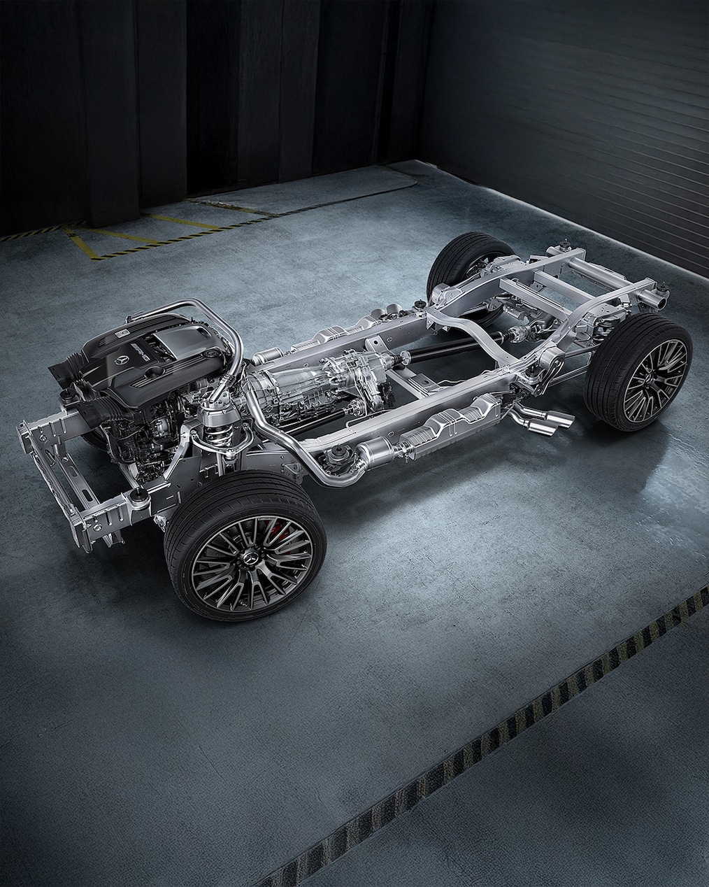 Moteur V8 de la Mercedes-AMG Classe G.