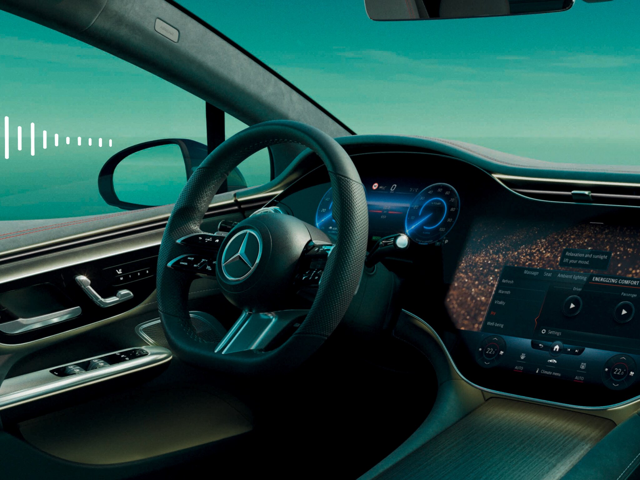 Pack Confort acoustique | EQE Berline | Mercedes-Benz