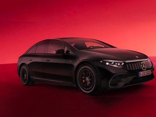 Une représentation de la Mercedes-AMG EQS.