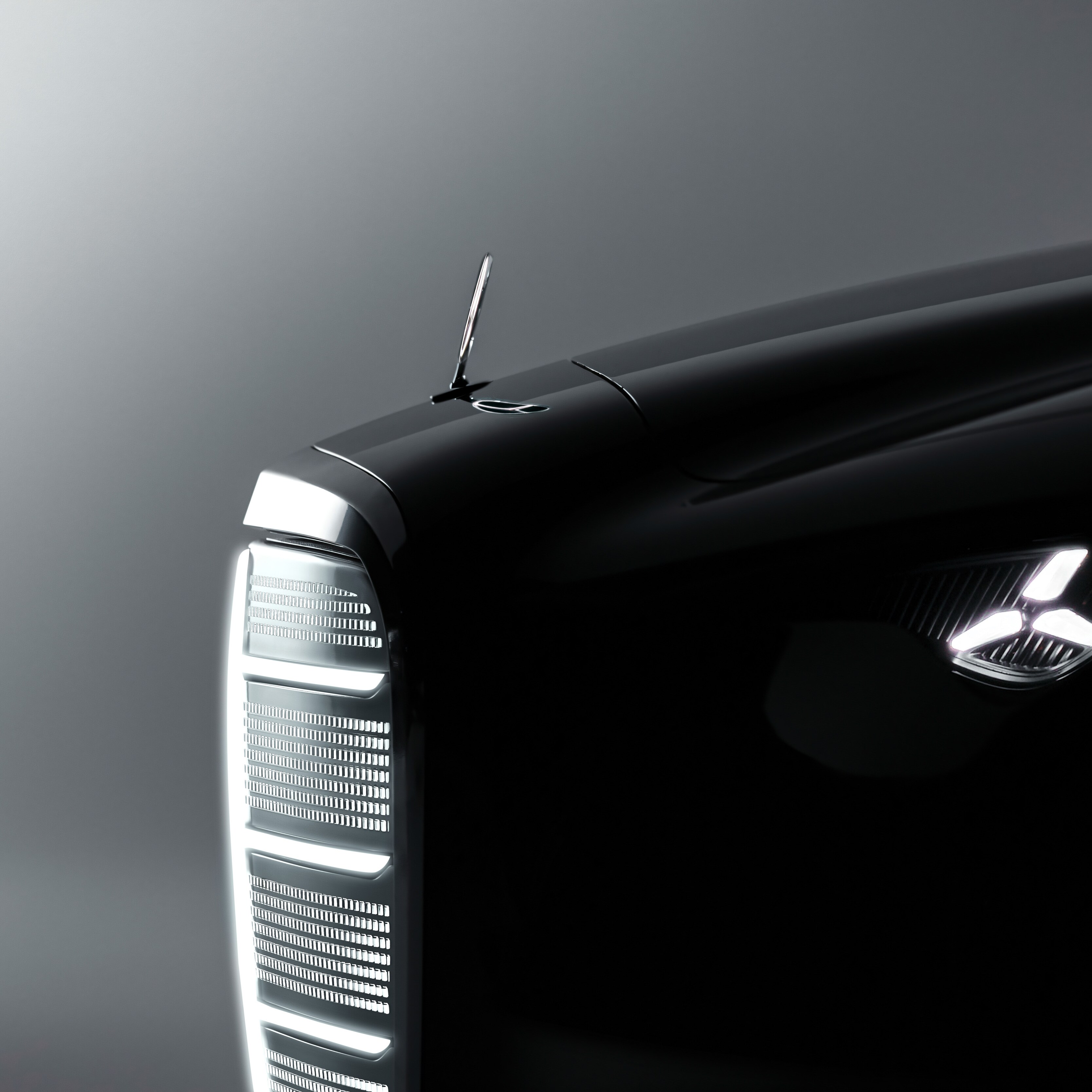 Vue latérale de la Vision Mercedes-Maybach 6