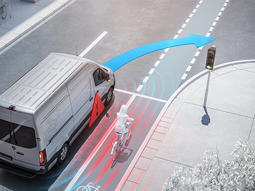 Ce système d'assistance peut vous fournir des avertissements visuels et sonores pour vous signaler la présence d'usagers de la route dans l'angle mort côté copilote.