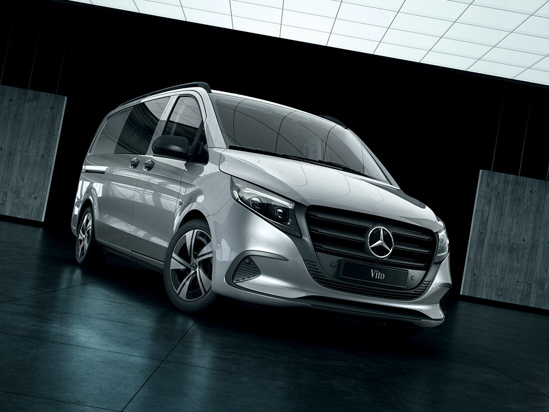 Le Nouveau Vito Mixto dans un parking.