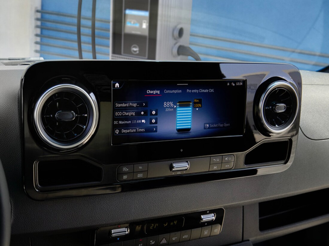 Hyper-écran Mercedes-Benz