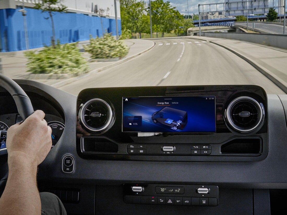 Hyper-écran Mercedes-Benz