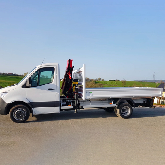 Sprinter Plateau Grue Sprinter Plateau Grue