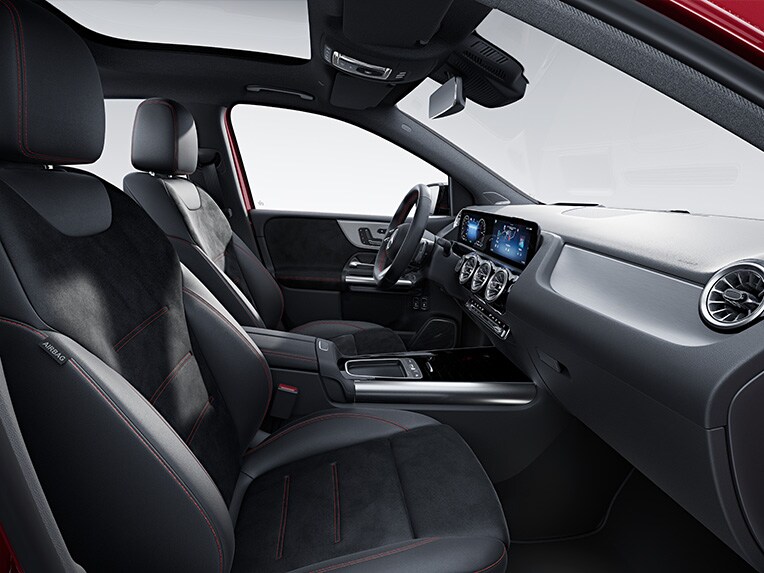 L'intérieur de la Classe B AMG Line.