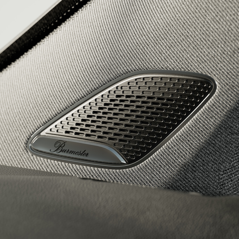 Un haut-parleur du système de sonorisation surround Burmester® dans la Mercedes-Benz Classe B.