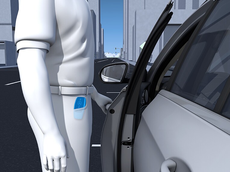 KEYLESS-GO dans la nouvelle Classe A.