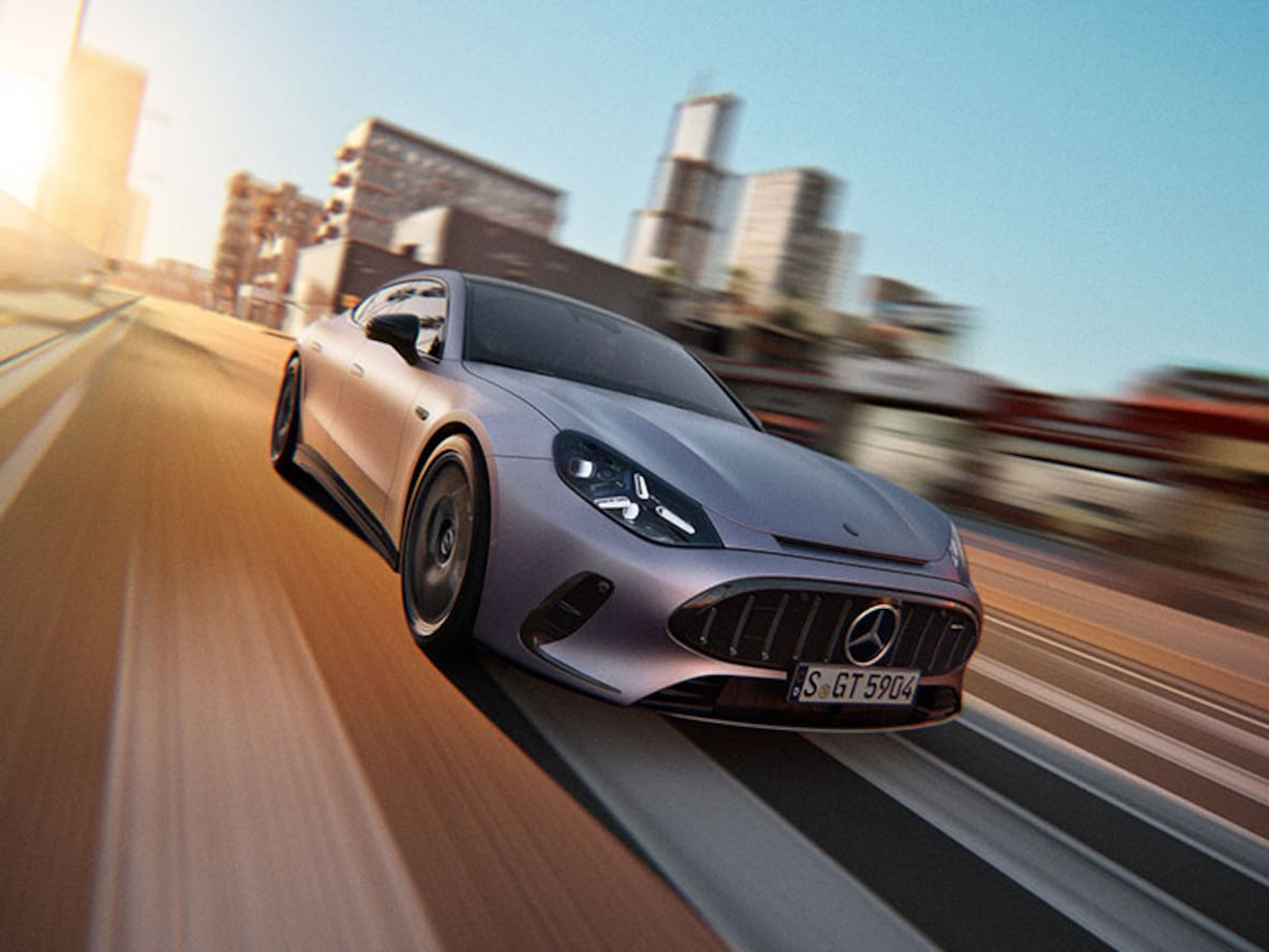 Performences de la Nouvelle AMG GT Coupé 4&nbsp;portes.