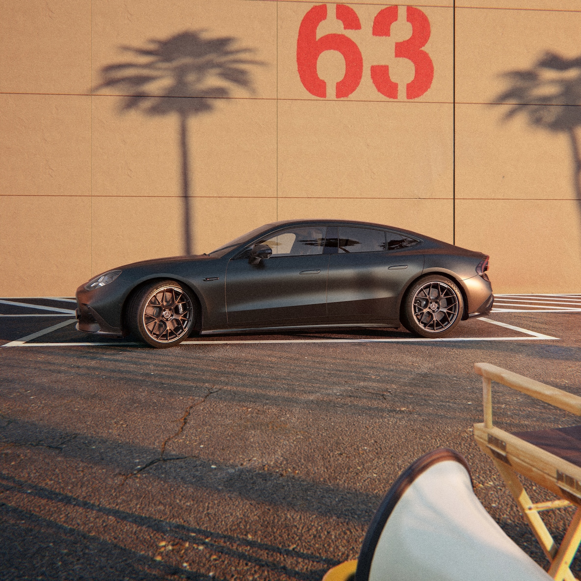Performences de la Nouvelle AMG GT Coupé 4&nbsp;portes.