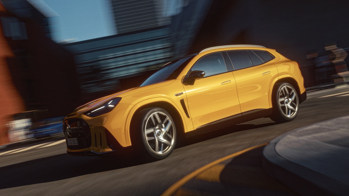 Le design robuste de la Mercedes-AMG GT&nbsp;53.