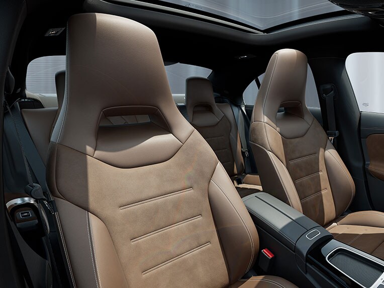 Le Pack Confort sièges dans la nouvelle Mercedes-Benz CLA Coupé.