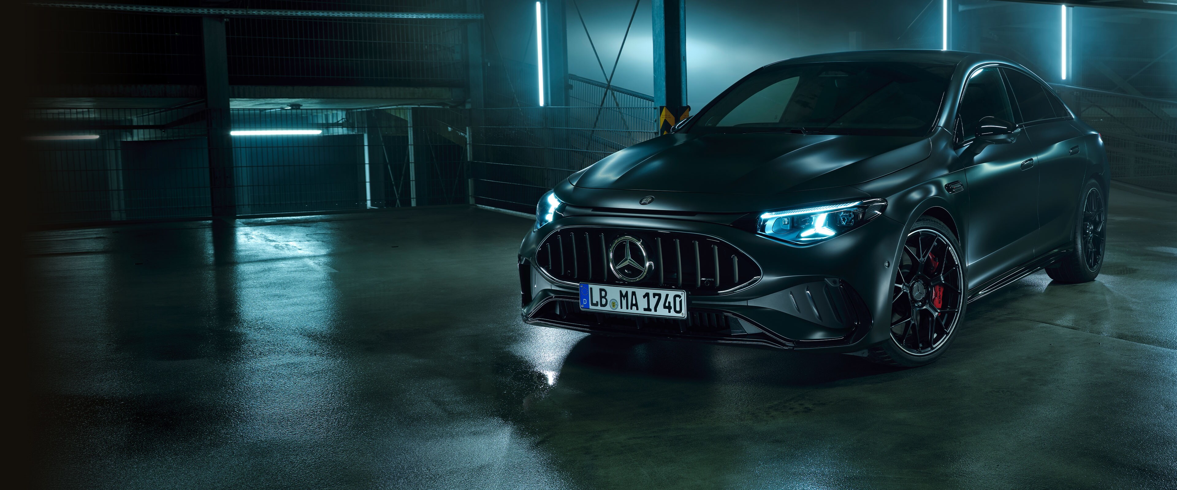 Nouveaux Mercedes-AMG CLA électriques.