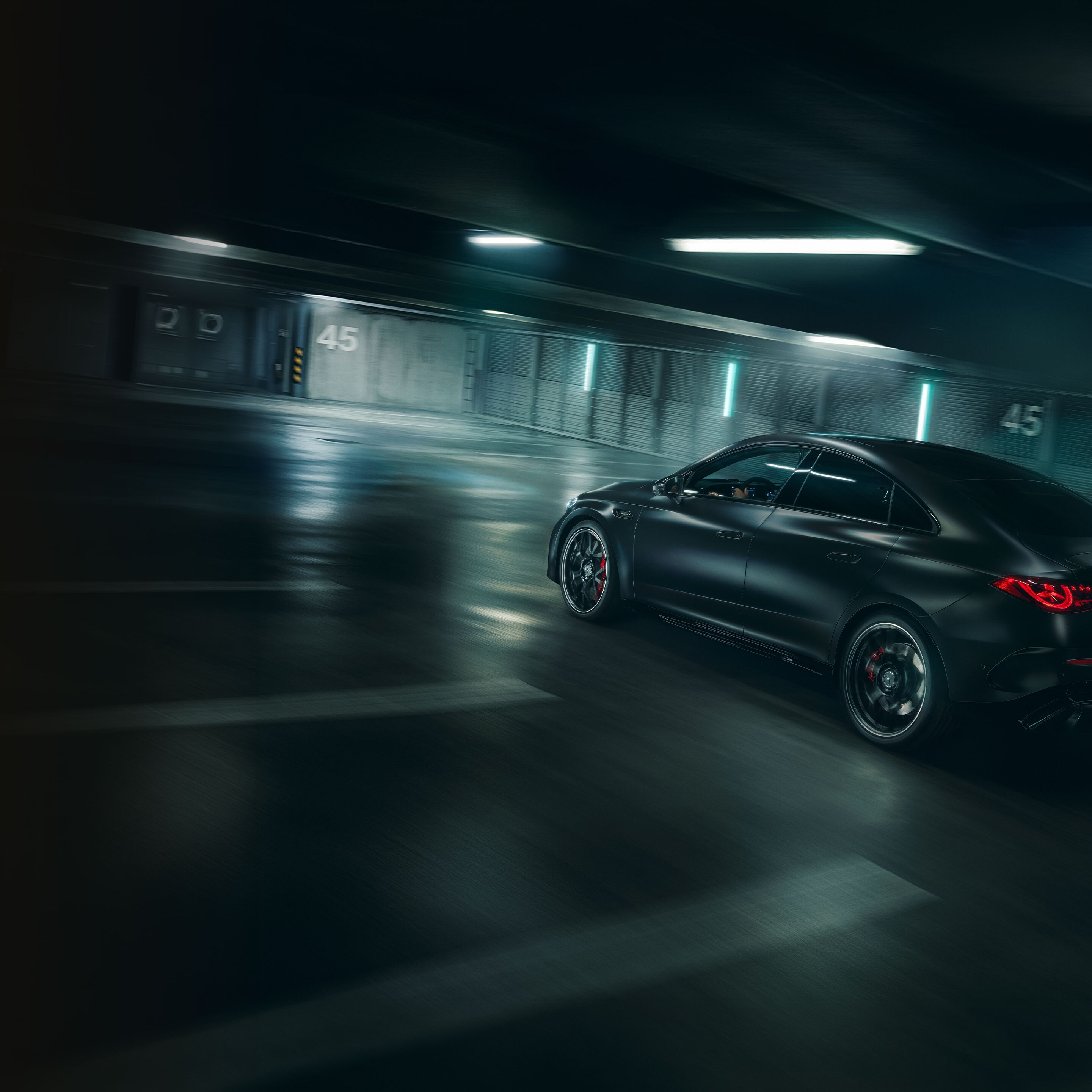 Les performances de la toute nouvelle Mercedes-AMG CLA 45 électrique 4MATIC+.