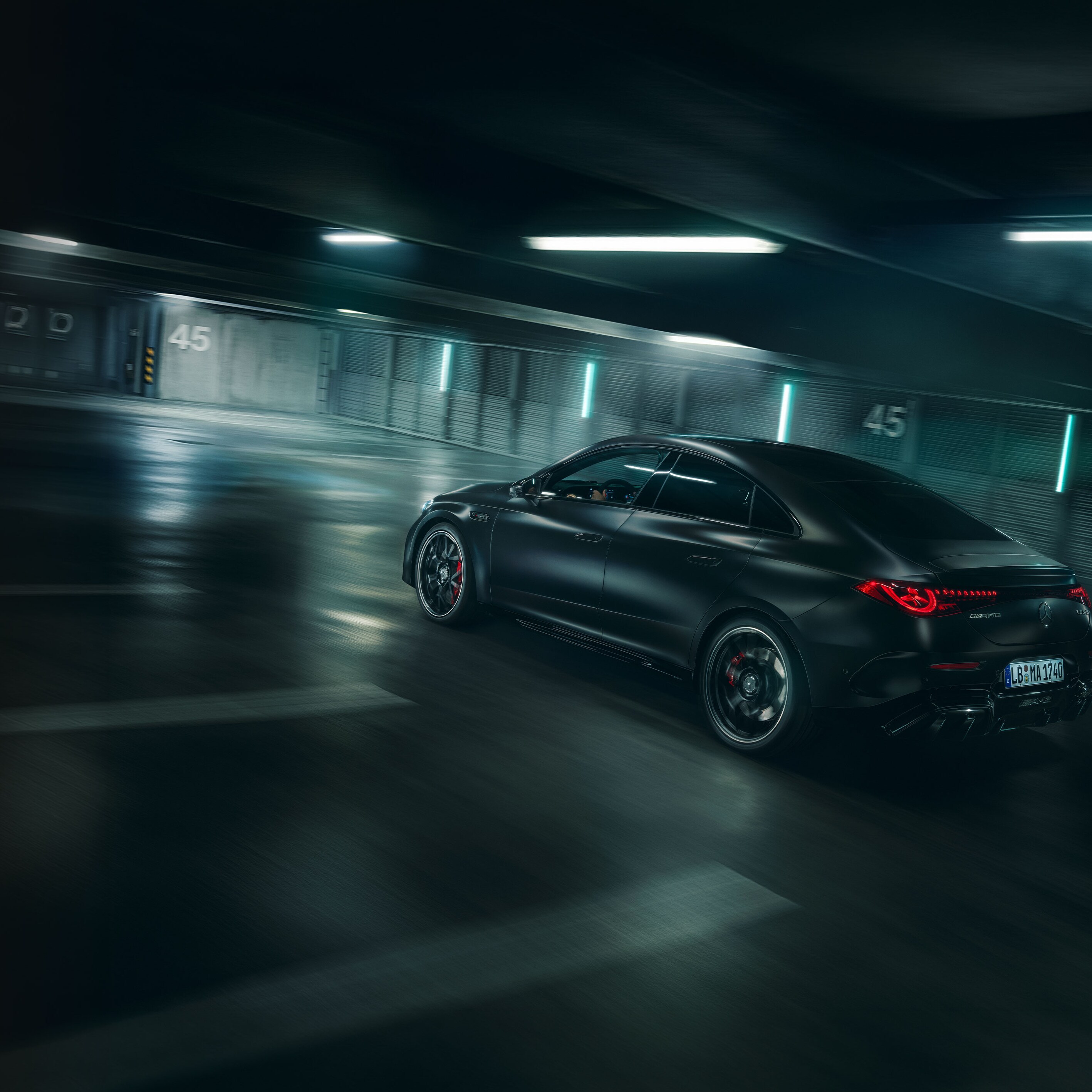 Les performances de la toute nouvelle Mercedes-AMG CLA 45 électrique 4MATIC+.