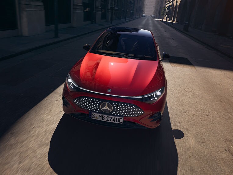 La Mercedes-Benz CLA avec technologie EQ.