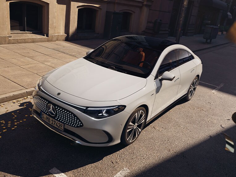La Mercedes-Benz CLA avec technologie EQ.