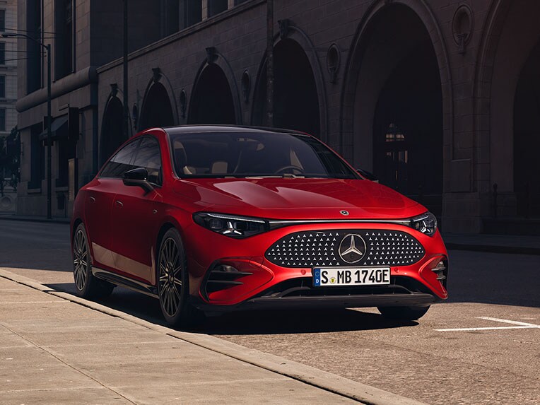 La Mercedes-Benz CLA avec technologie EQ.