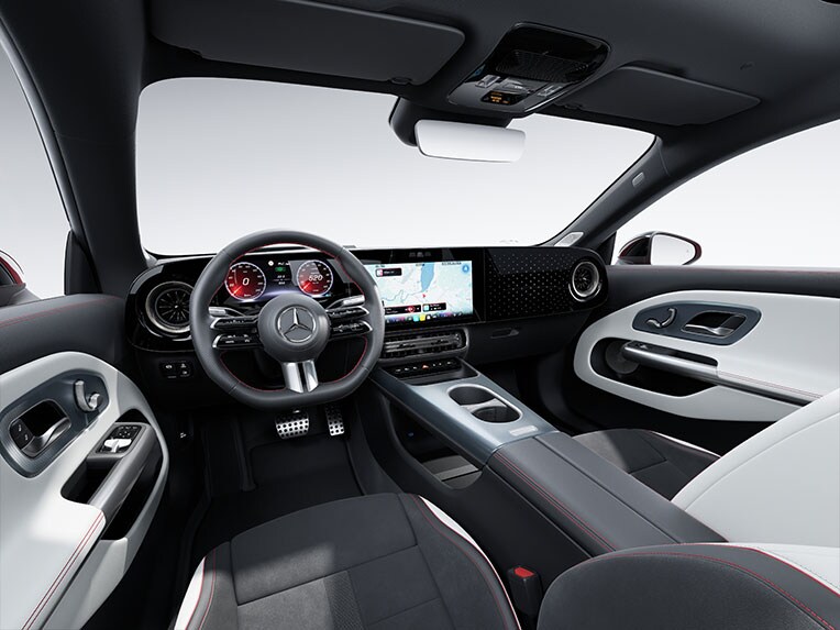 L’AMG Line Plus dans la CLA entièrement électrique de Mercedes-Benz.