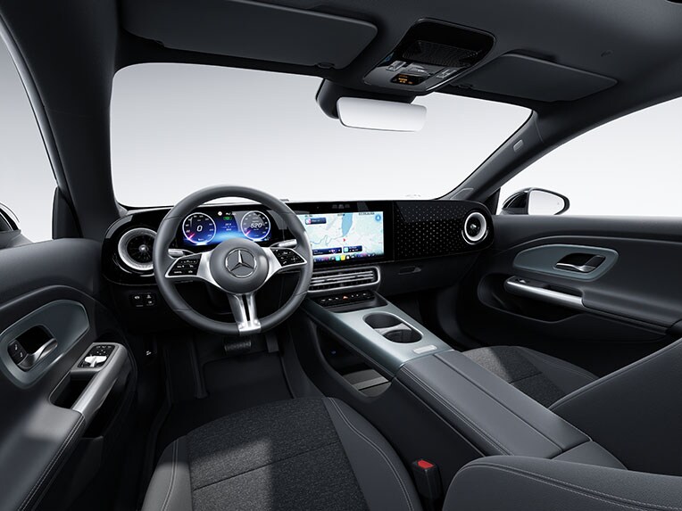 La Progressive Line dans la CLA entièrement électrique de Mercedes-Benz.