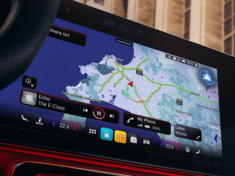 L’assistant virtuel MBUX dans le tout nouveau CLA de Mercedes-Benz.