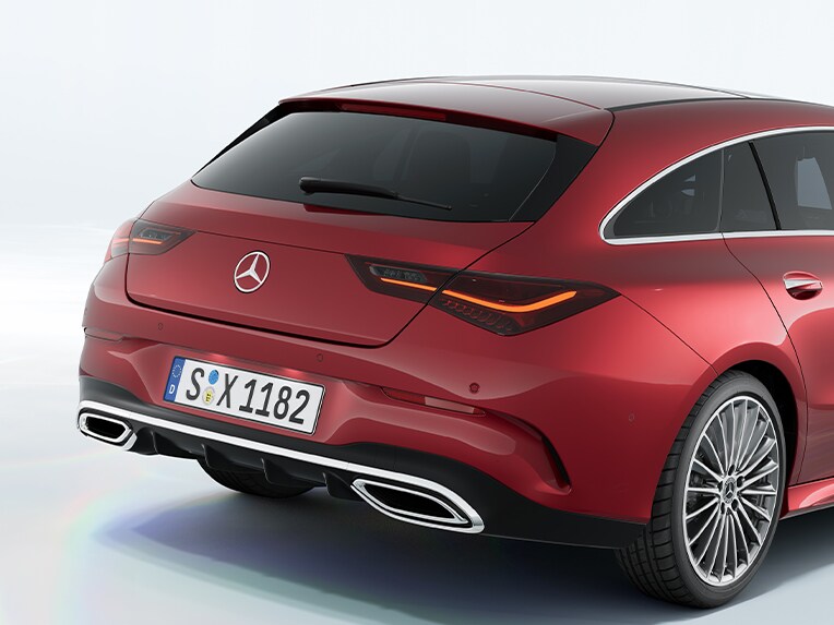Les systèmes de stationnement du nouveau CLA Shooting Brake de Mercedes-Benz.