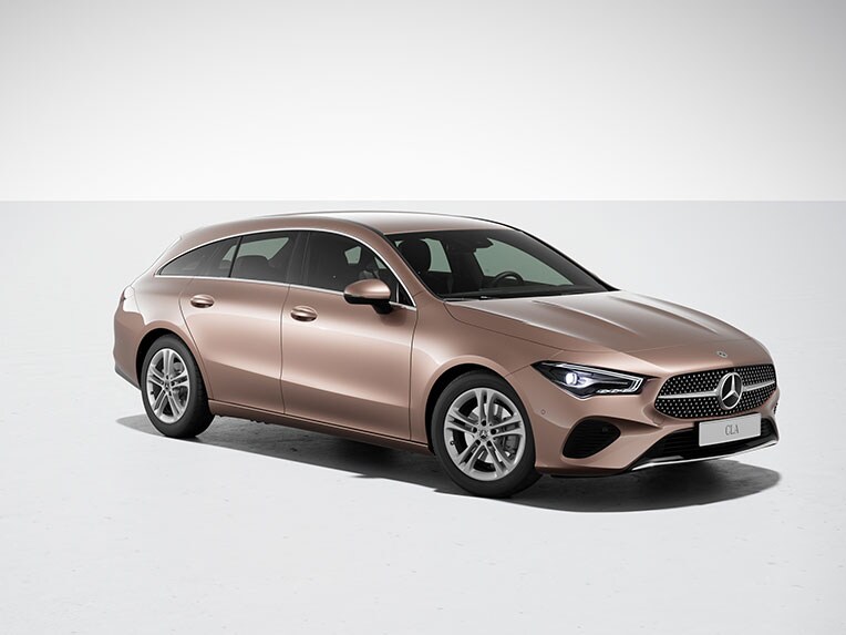 La nouvelle Mercedes-Benz CLA Shooting Brake avec la ligne d’équipement Progressive.