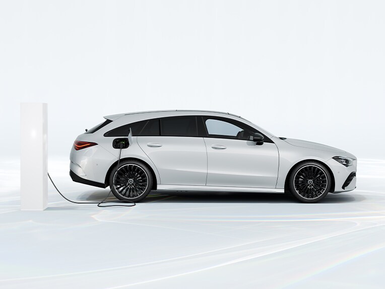 La nouvelle Mercedes-Benz CLA Shooting Brake comme hybride rechargeable.