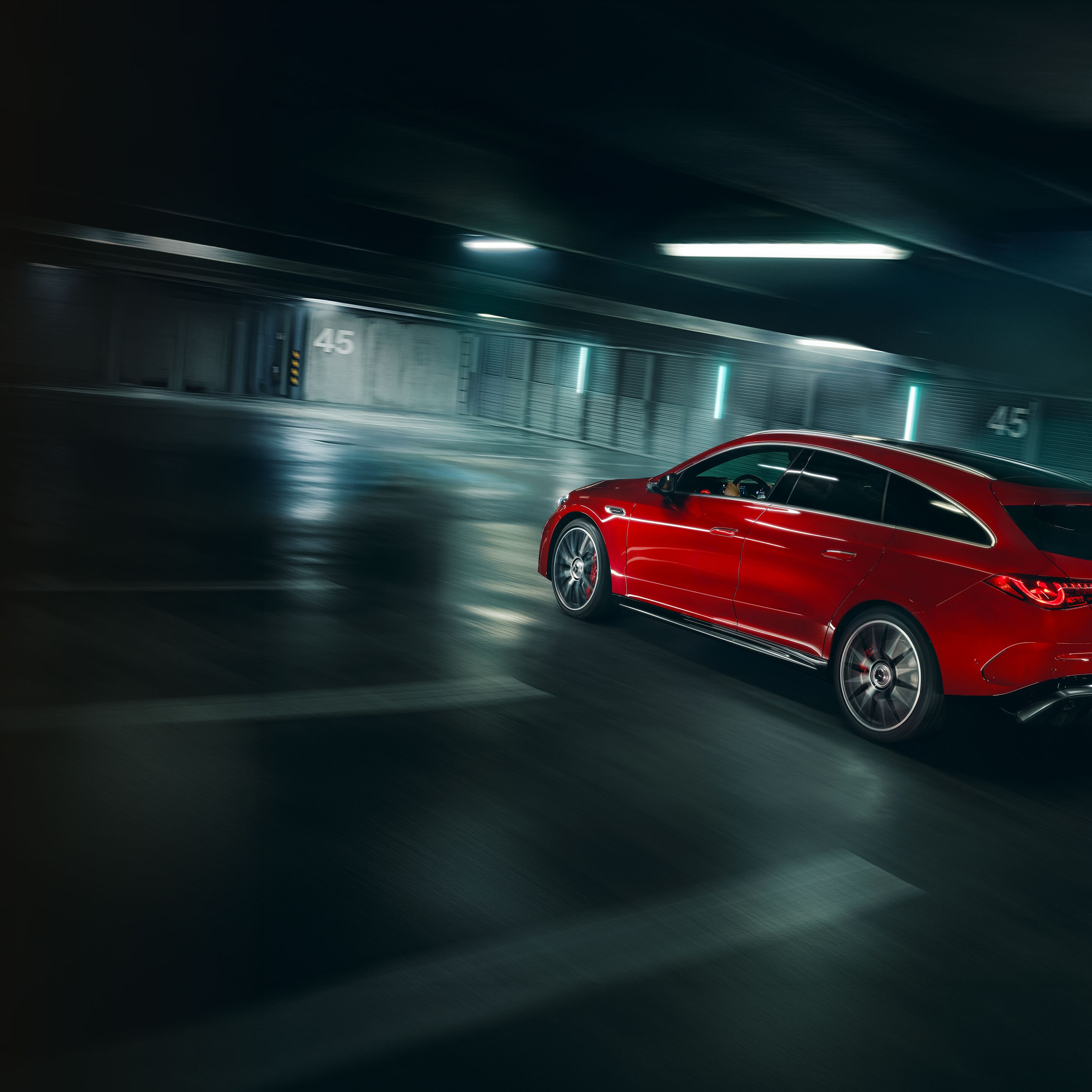 Les performances du tout nouveau Mercedes-AMG CLA 45 électrique 4MATIC+ Shooting Brake.