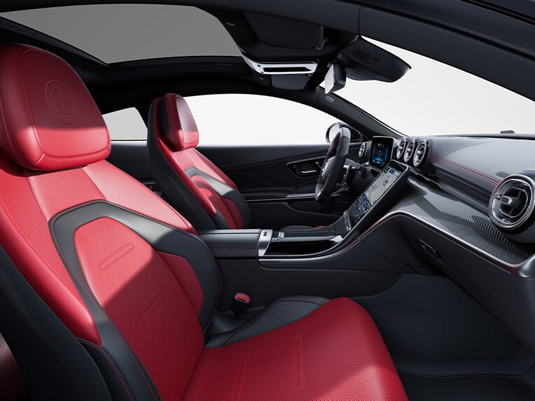 L’intérieur Mercedes-AMG du nouveau Mercedes-AMG CLE Coupé.