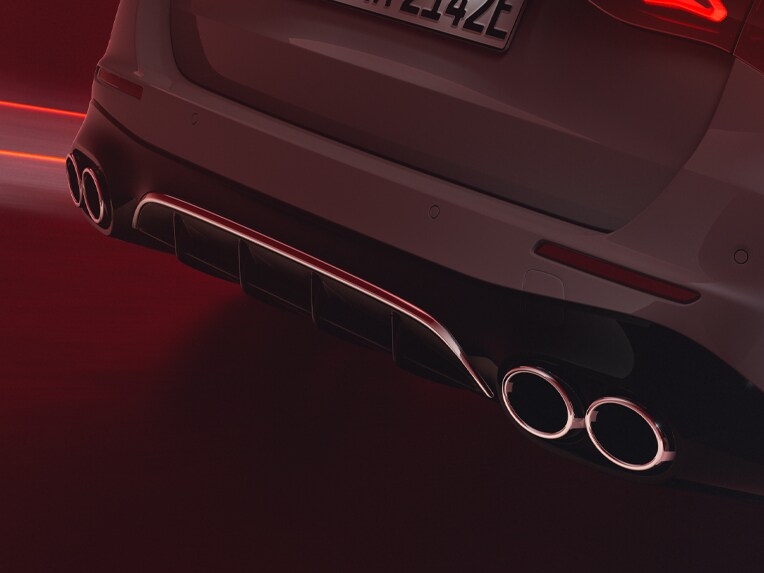 Sonorisation AMG Real Performance de la Mercedes-AMG Classe E Break.