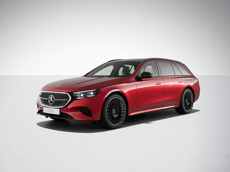 La nouvelle Classe E de Mercedes-Benz avec la ligne d’équipement AVANTGARDE.